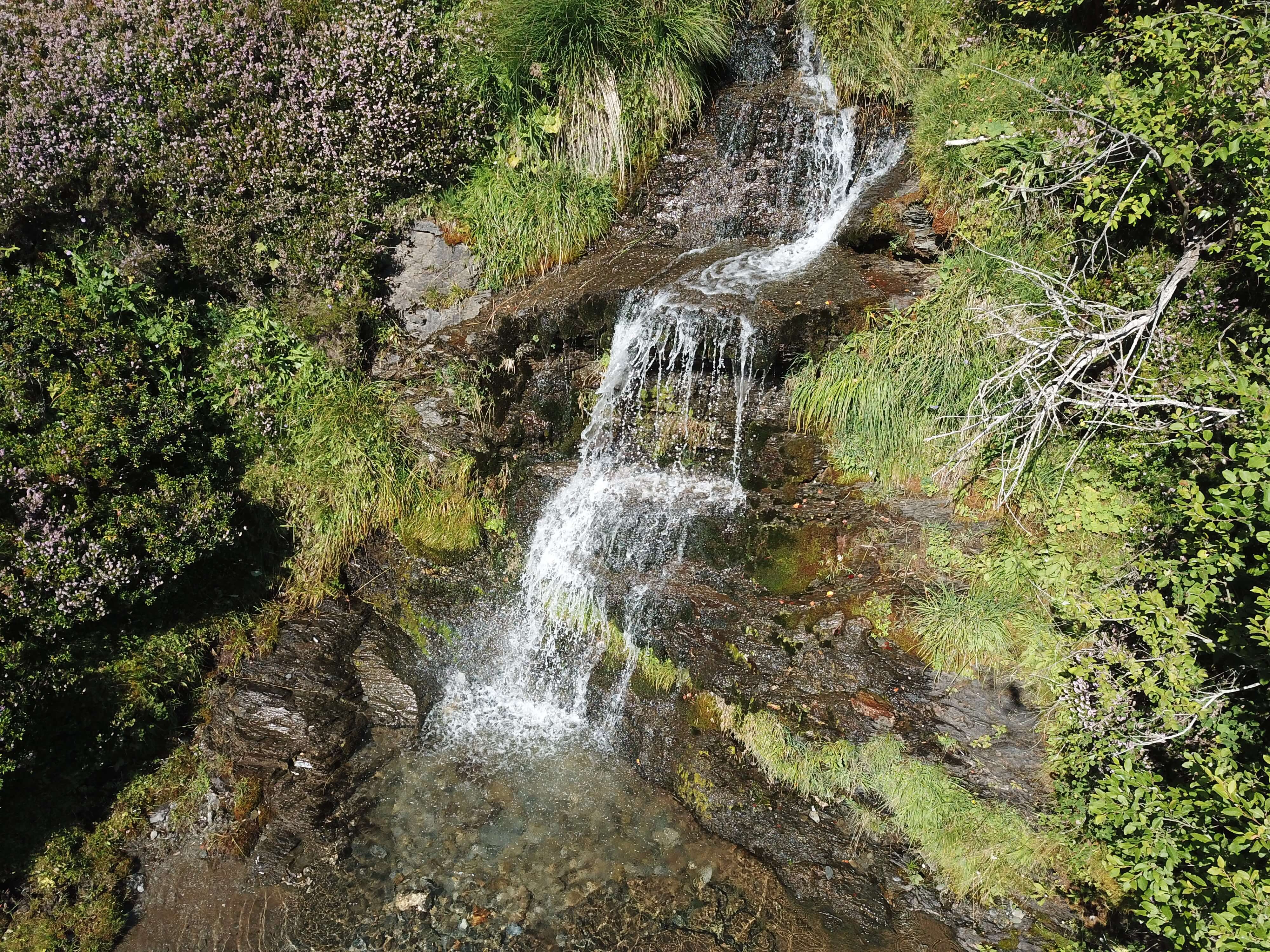 Waterfall in the french Pyrenees