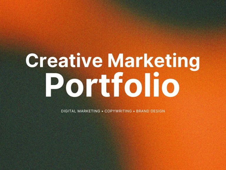 creative marketing portfolio by Teekay